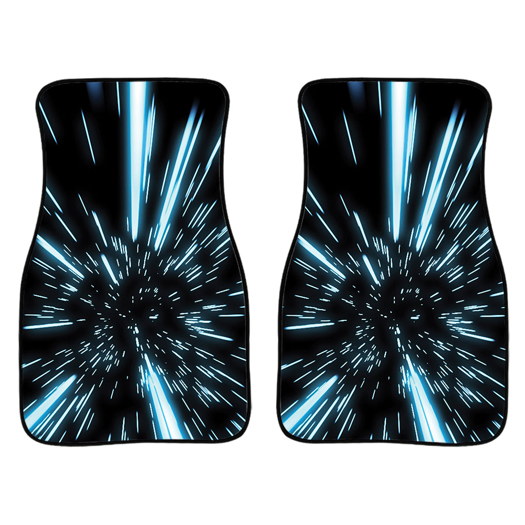 Hyperspace Lightspeed Print Front Car Floor Mats