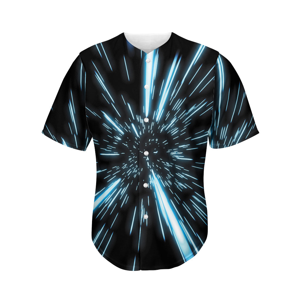 Hyperspace Lightspeed Print Men's Baseball Jersey