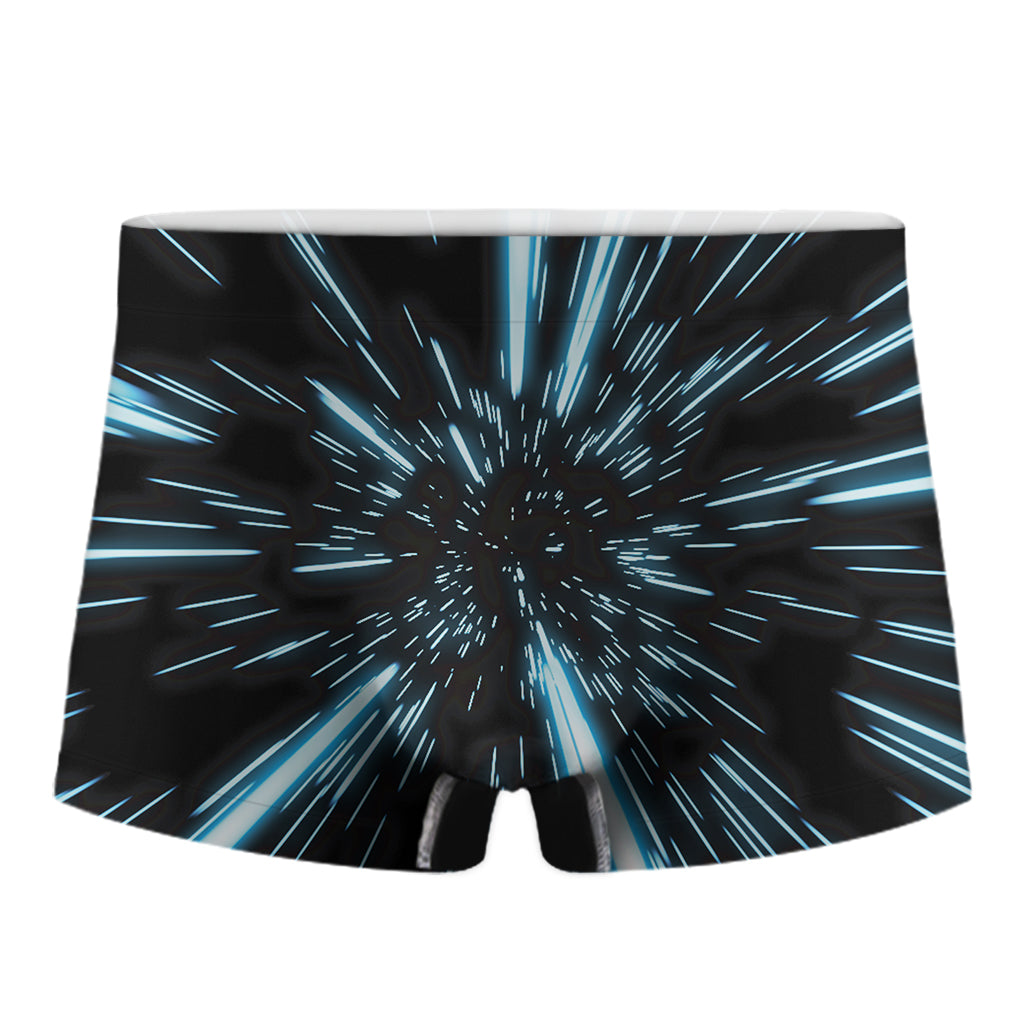 Hyperspace Lightspeed Print Men's Boxer Briefs