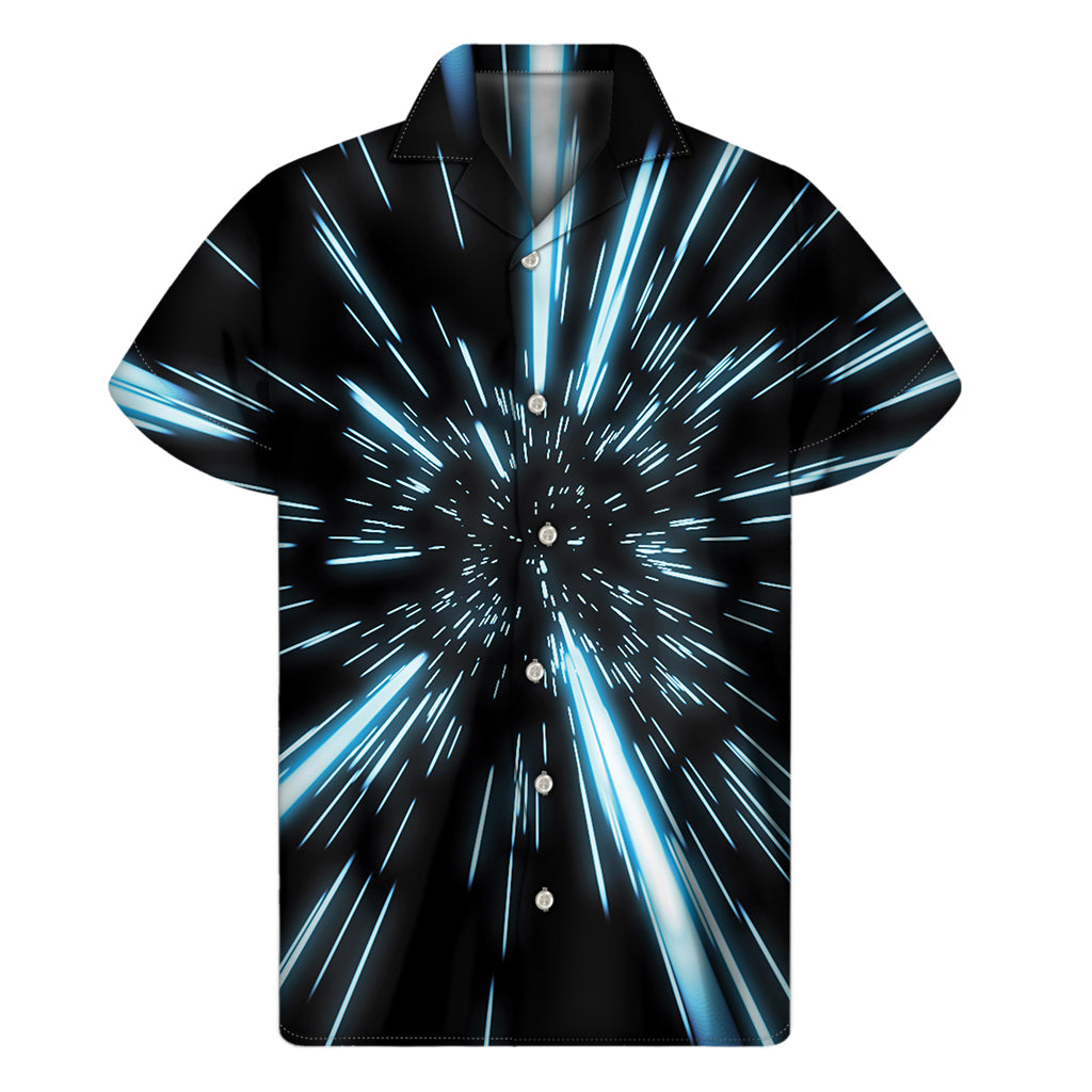 Hyperspace Lightspeed Print Men's Short Sleeve Shirt