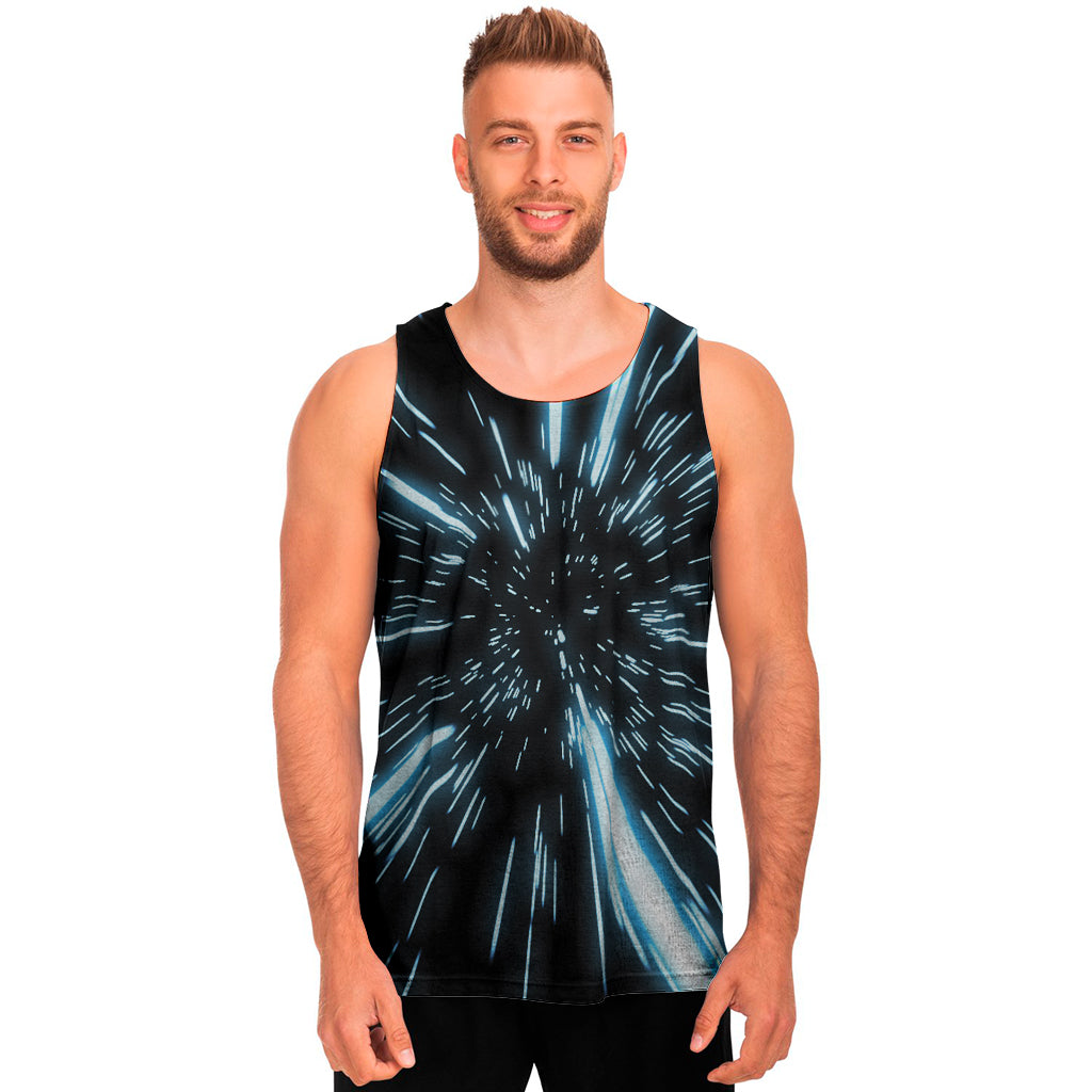 Hyperspace Lightspeed Print Men's Tank Top