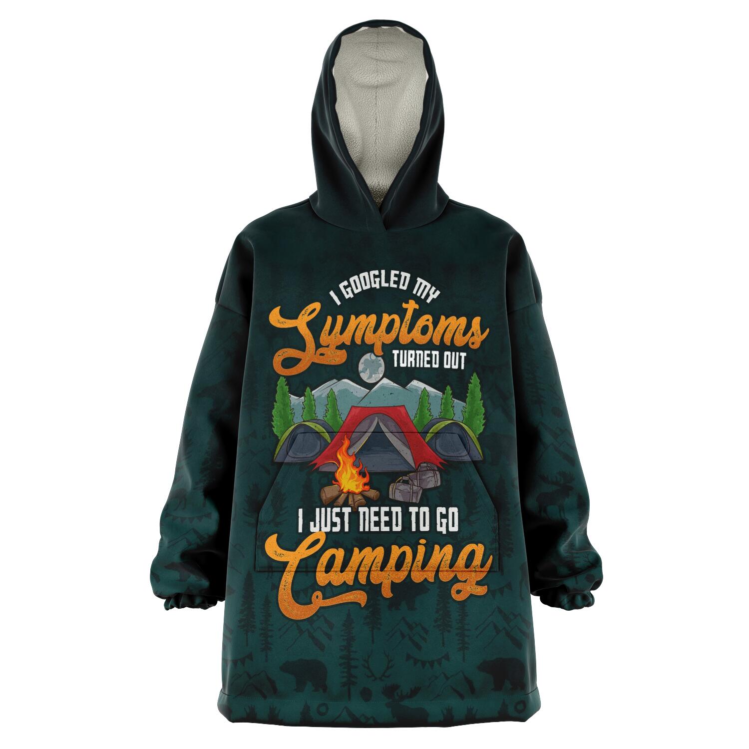 I Just Need To Go Camping Snug Hoodie