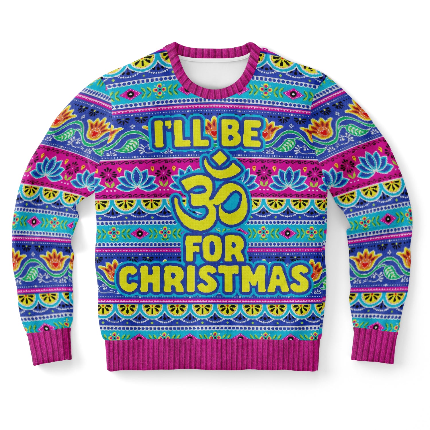 I'll Be Om For Christmas Ugly Christmas Sweater