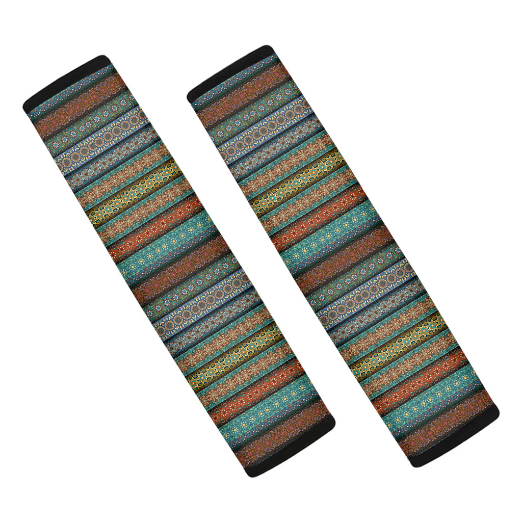 Indian Ethnic Pattern Print Car Seat Belt Covers