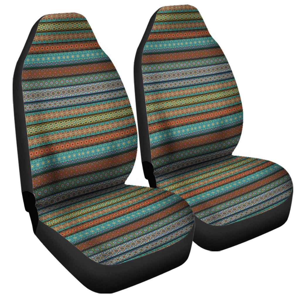 Indian Ethnic Pattern Print Universal Fit Car Seat Covers