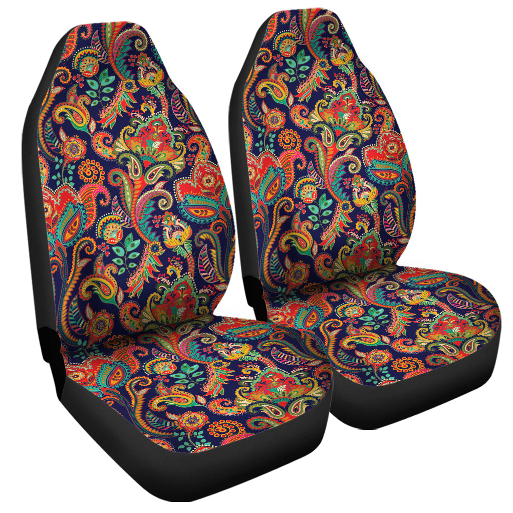 Indian Paisley Pattern Print Universal Fit Car Seat Covers