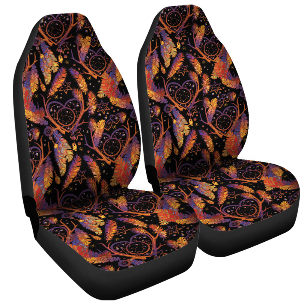 Indian Tribal Dream Catcher Print Universal Fit Car Seat Covers