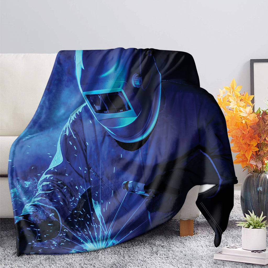 Industrial Welder Print Blanket