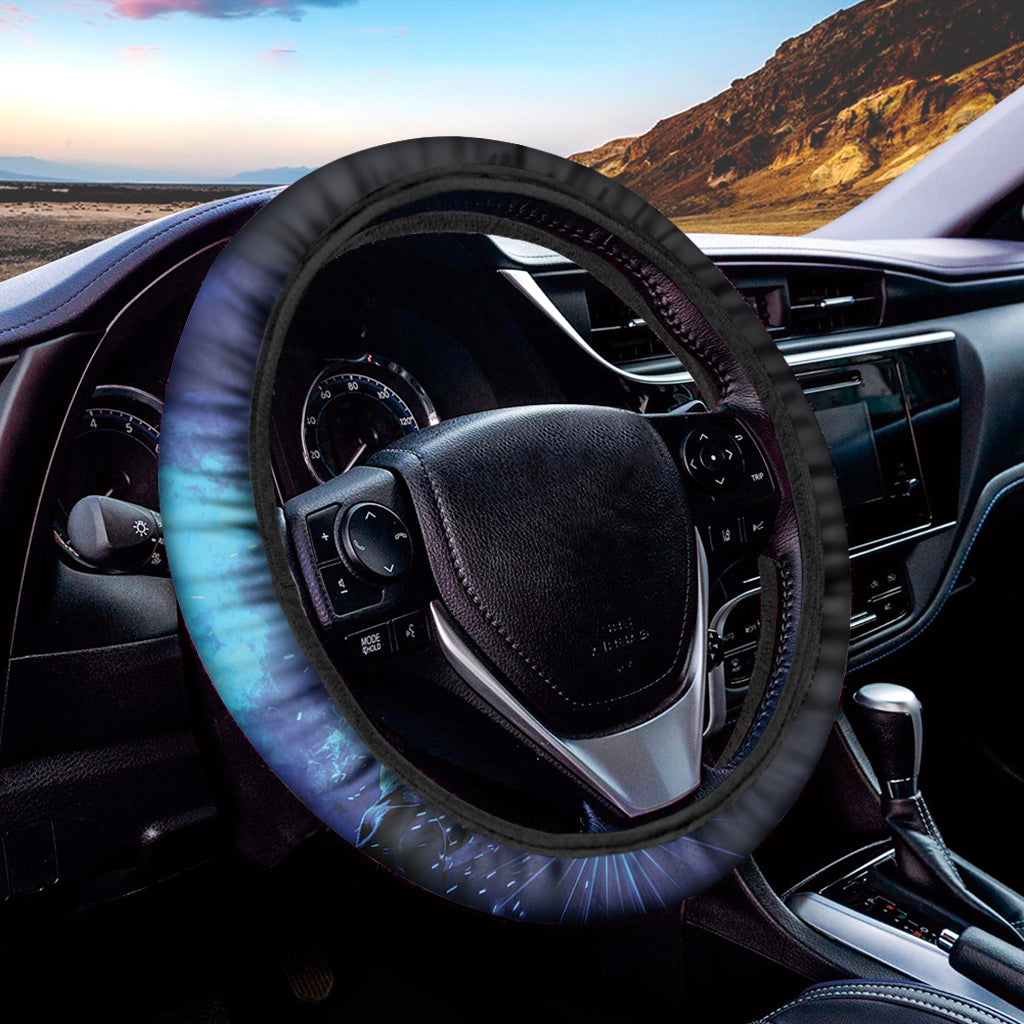 Industrial Welder Print Car Steering Wheel Cover