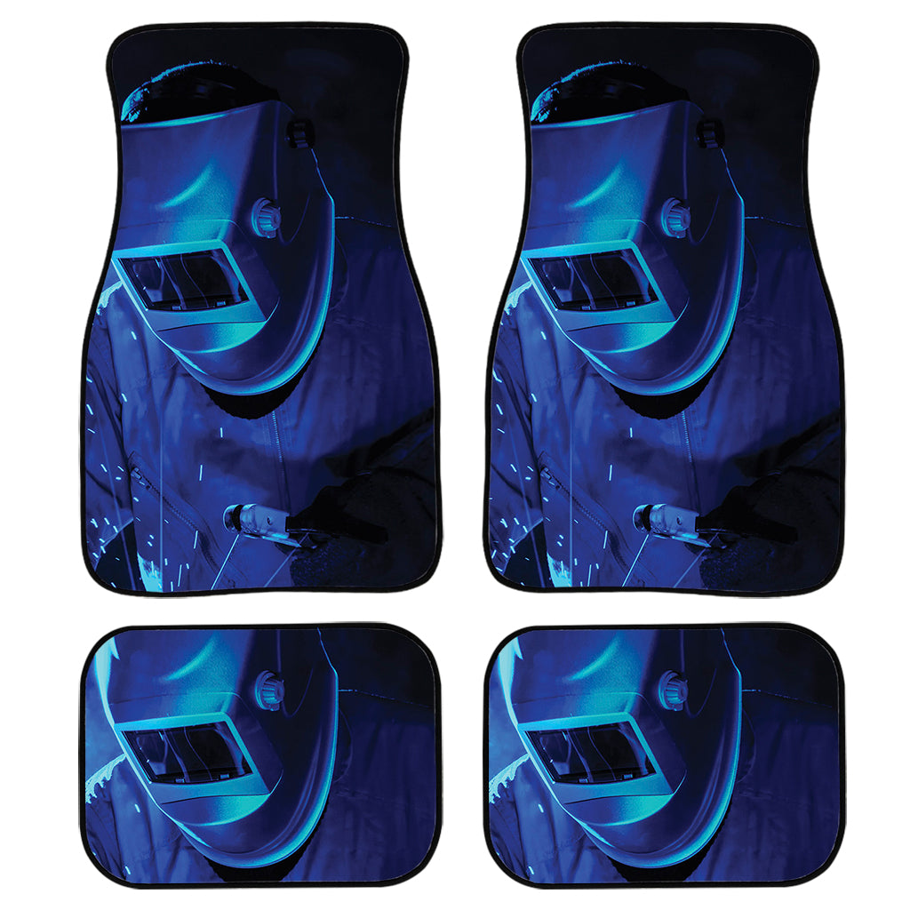 Industrial Welder Print Front and Back Car Floor Mats