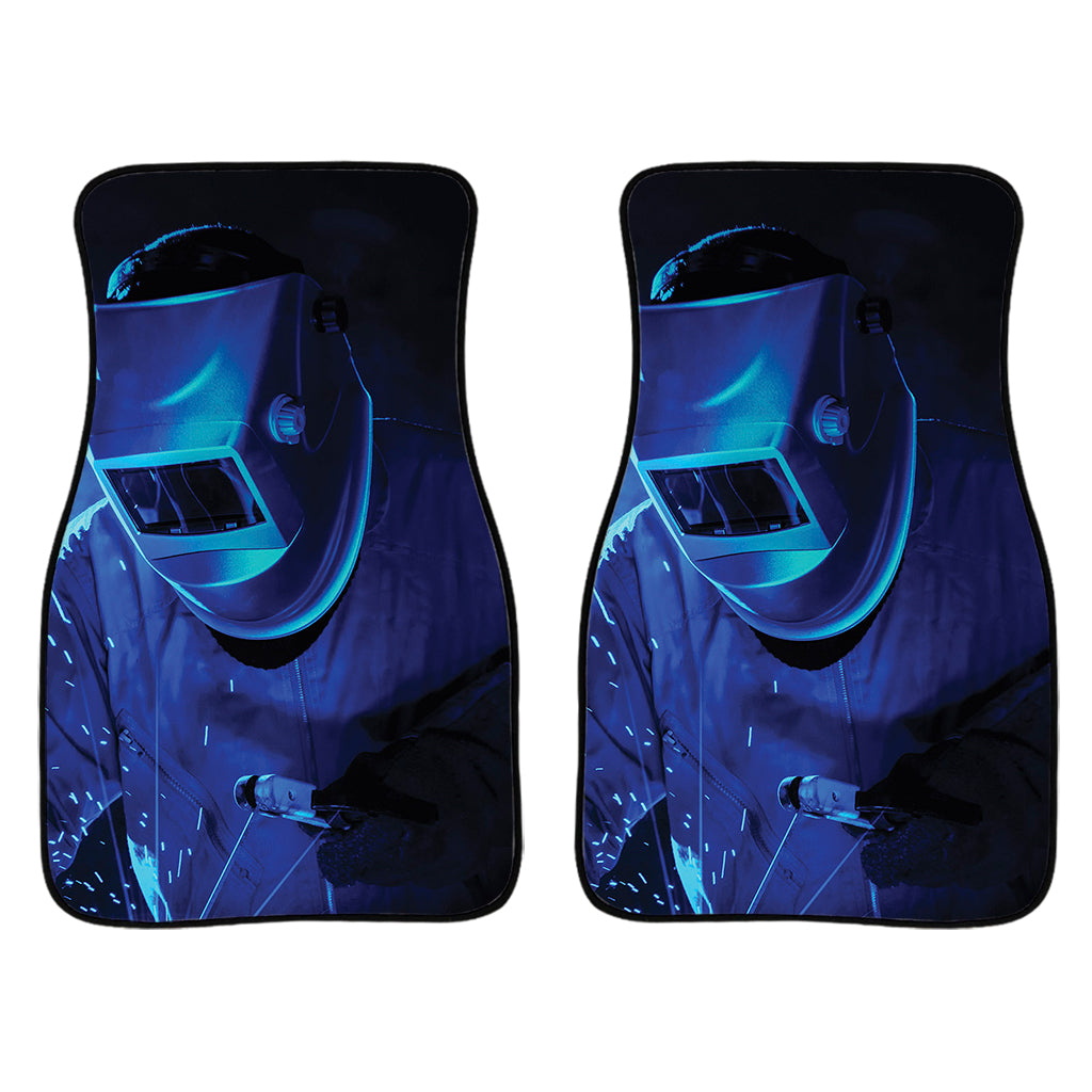 Industrial Welder Print Front Car Floor Mats