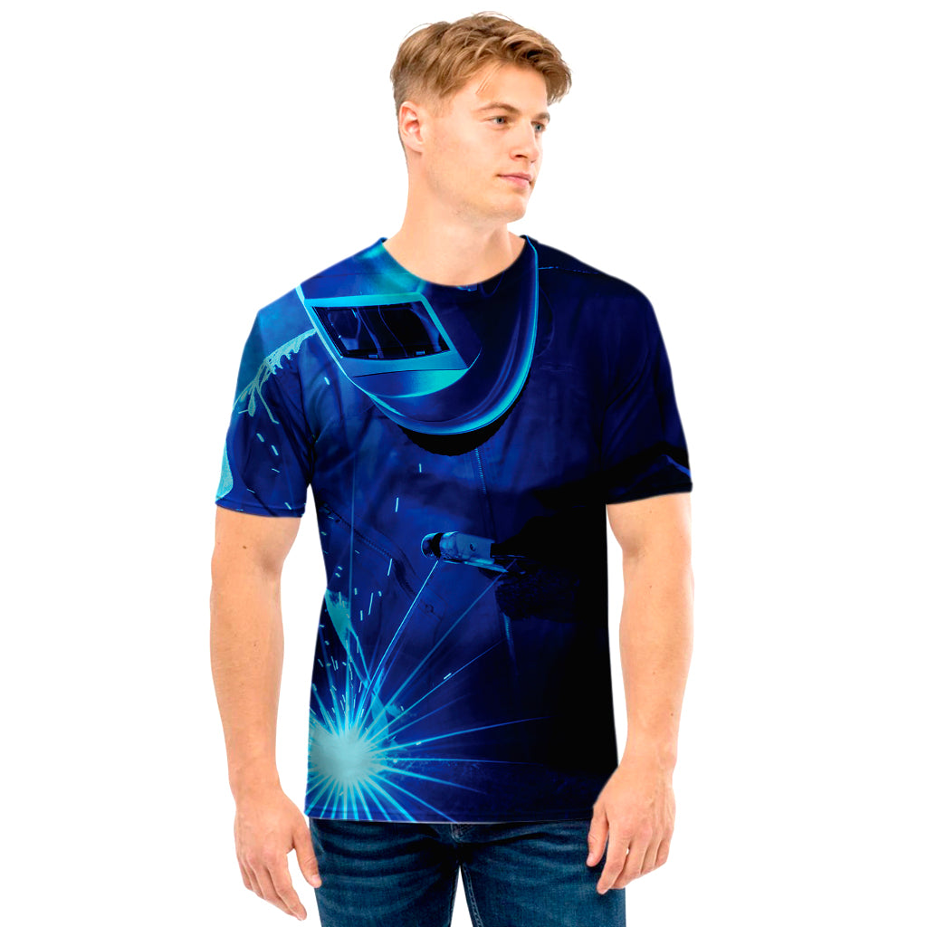 Industrial Welder Print Men's T-Shirt