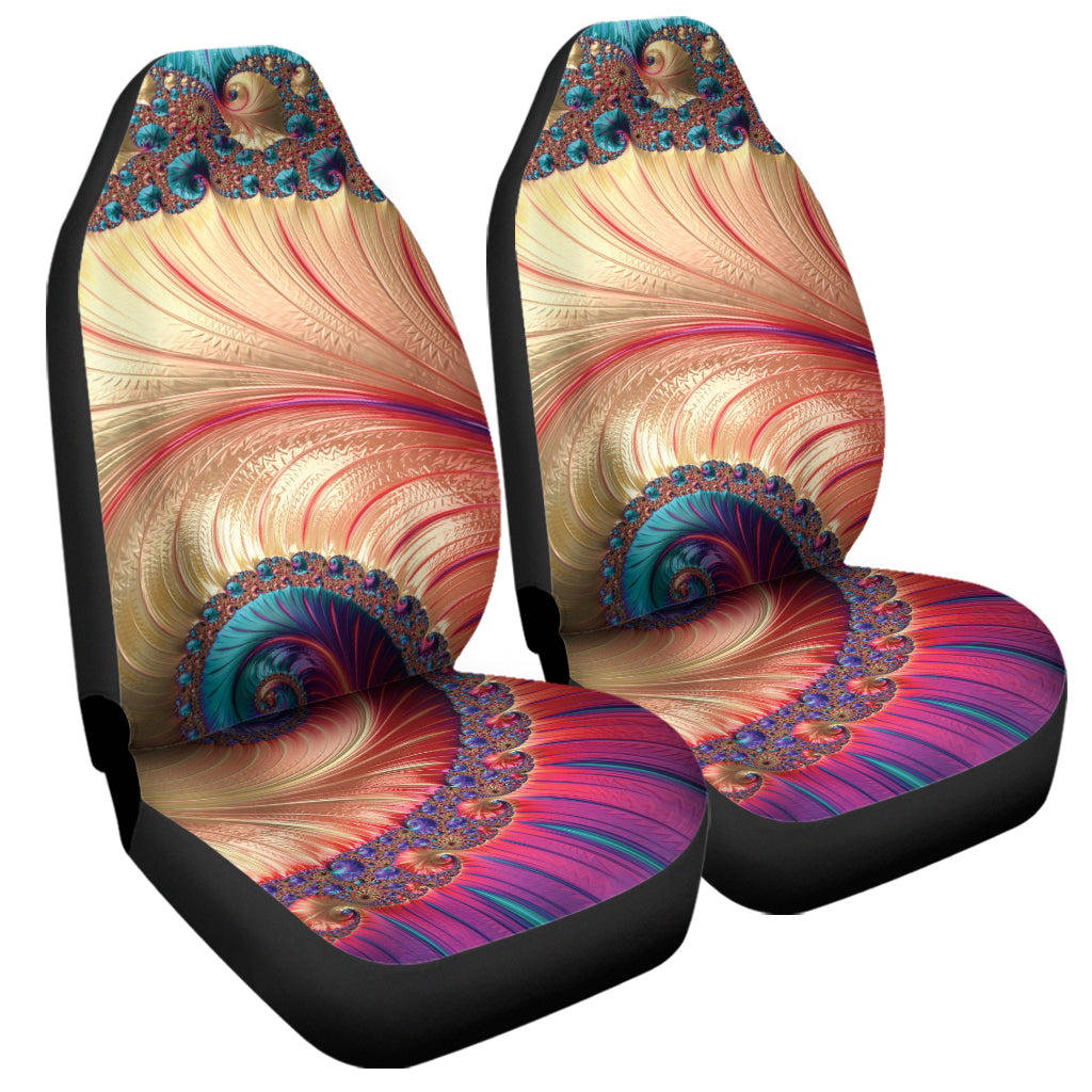 Infinite Fractal Print Universal Fit Car Seat Covers