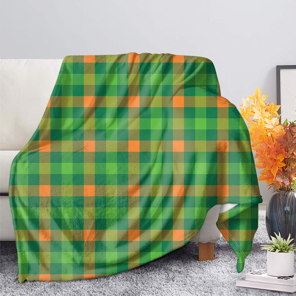 Irish Buffalo Check Pattern Print Blanket