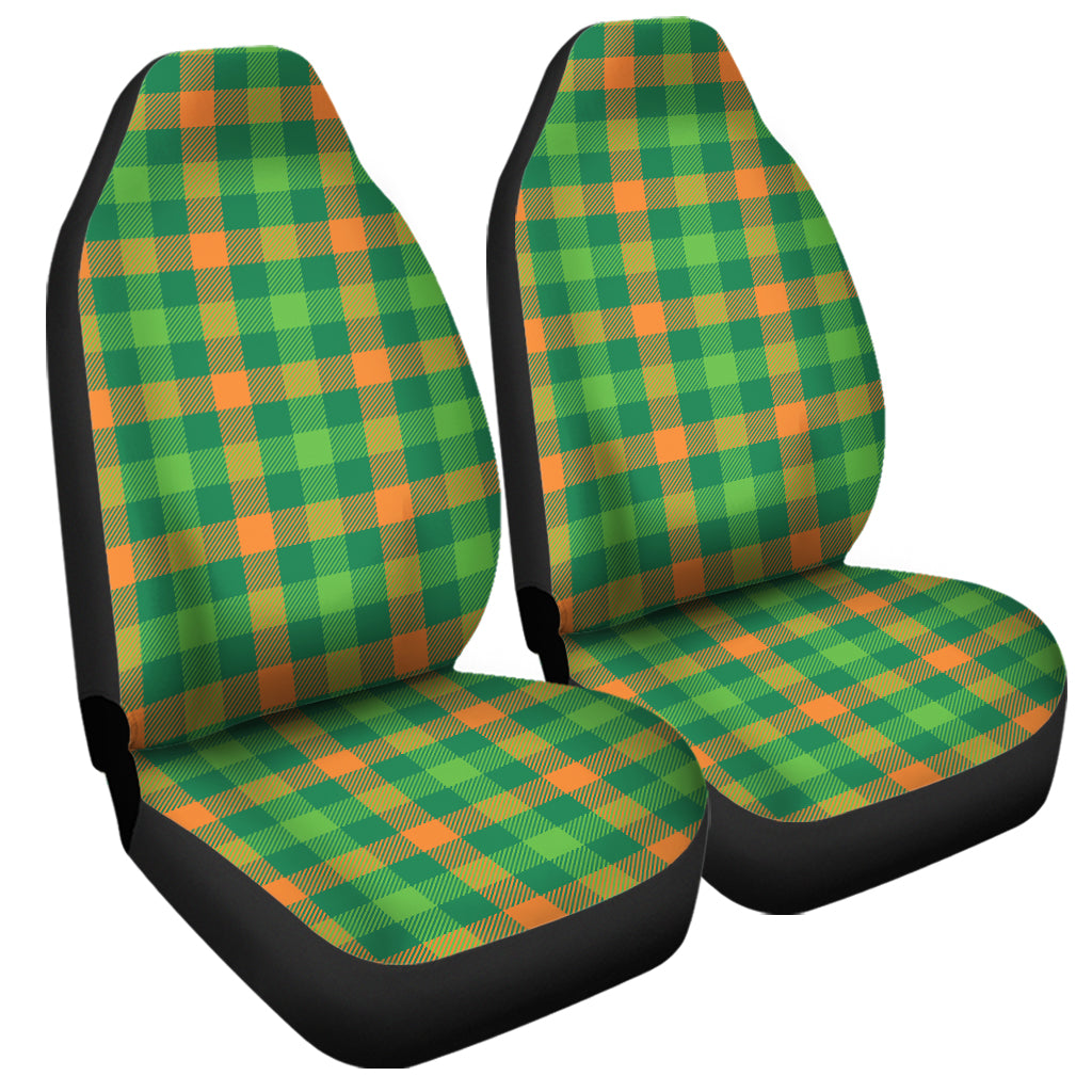 Irish Buffalo Check Pattern Print Universal Fit Car Seat Covers