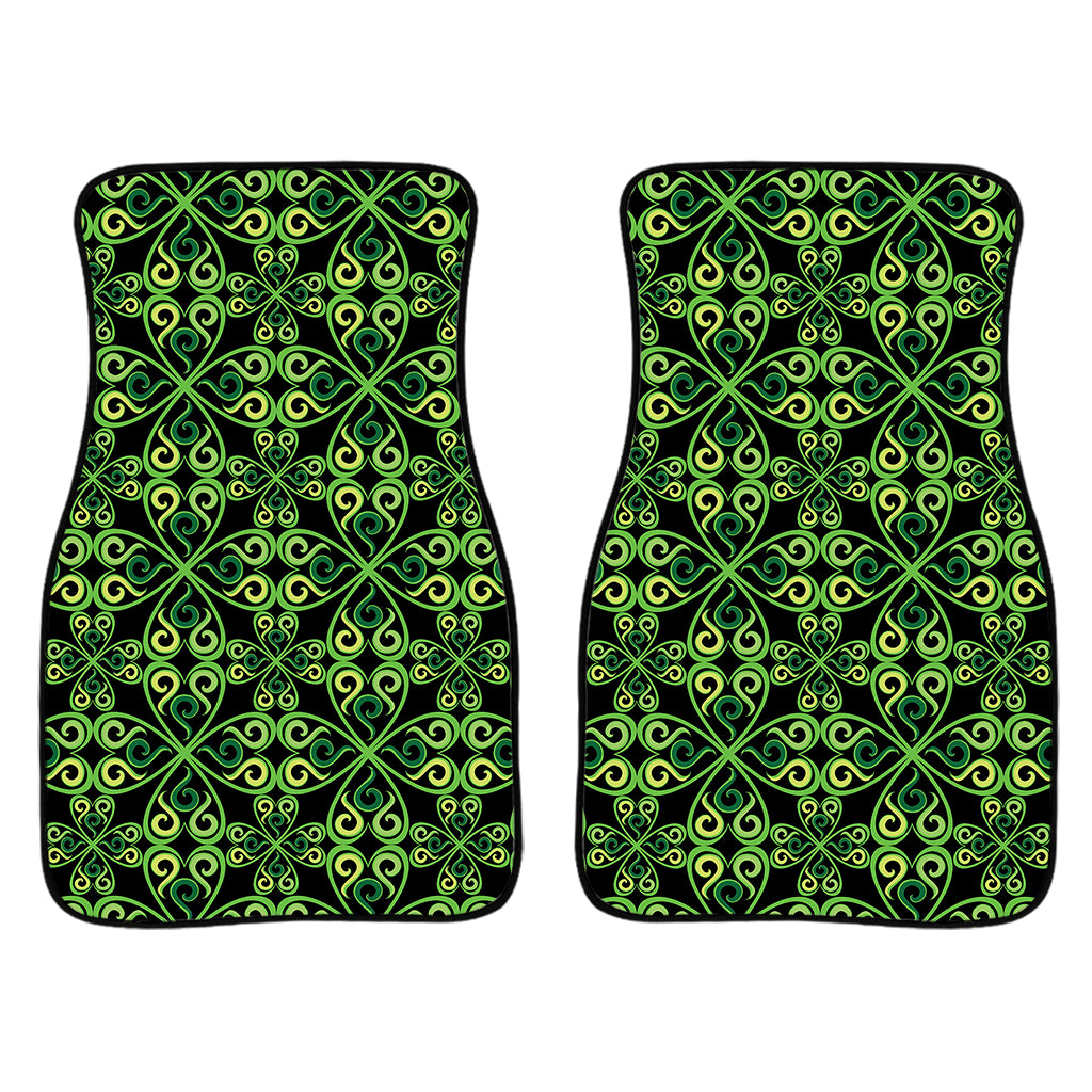 Irish Celtic Symbol Pattern Print Front Car Floor Mats