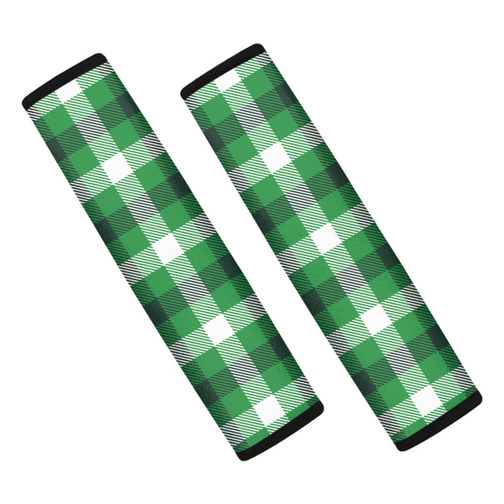 Irish Check Saint Patrick's Day Print Car Seat Belt Covers