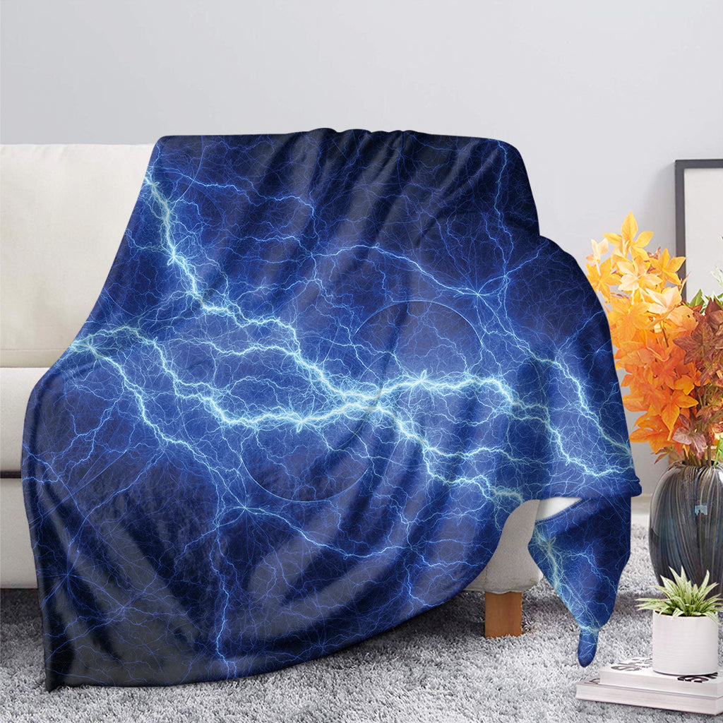 Lightning Plasma Print Blanket