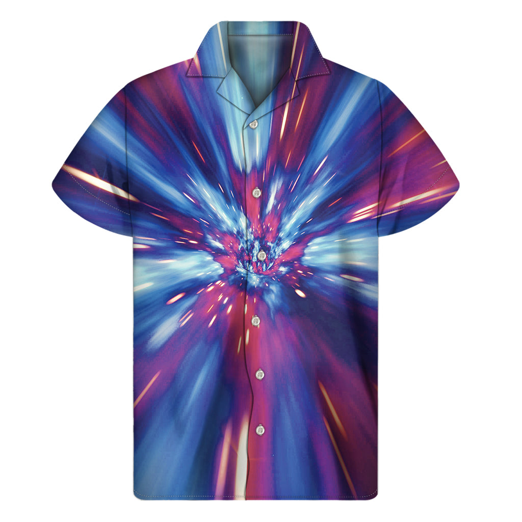 Lightspeed Vortex Print Men's Short Sleeve Shirt