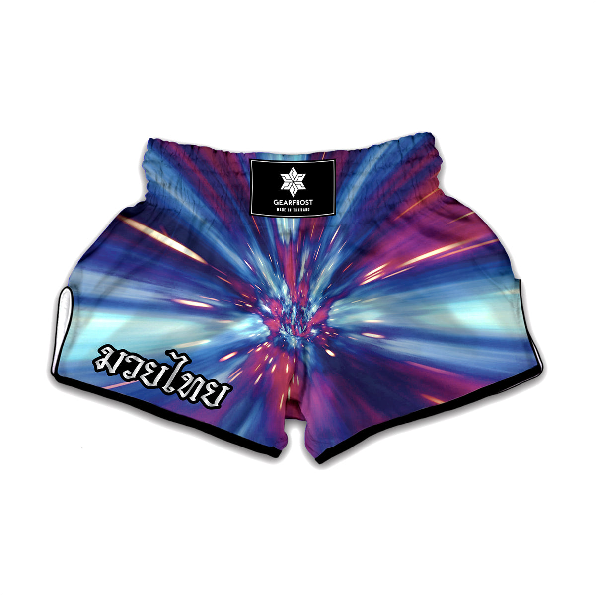 Lightspeed Vortex Print Muay Thai Boxing Shorts