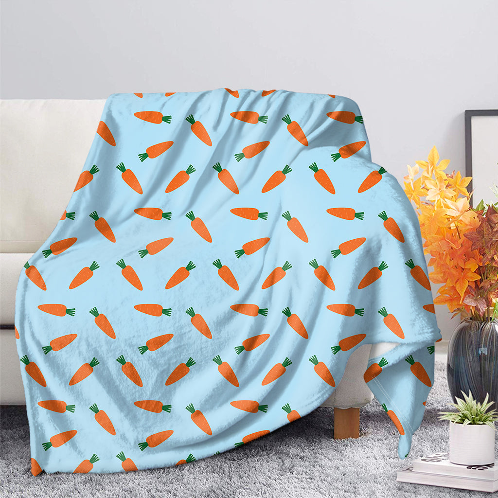 Little Carrot Pattern Print Blanket