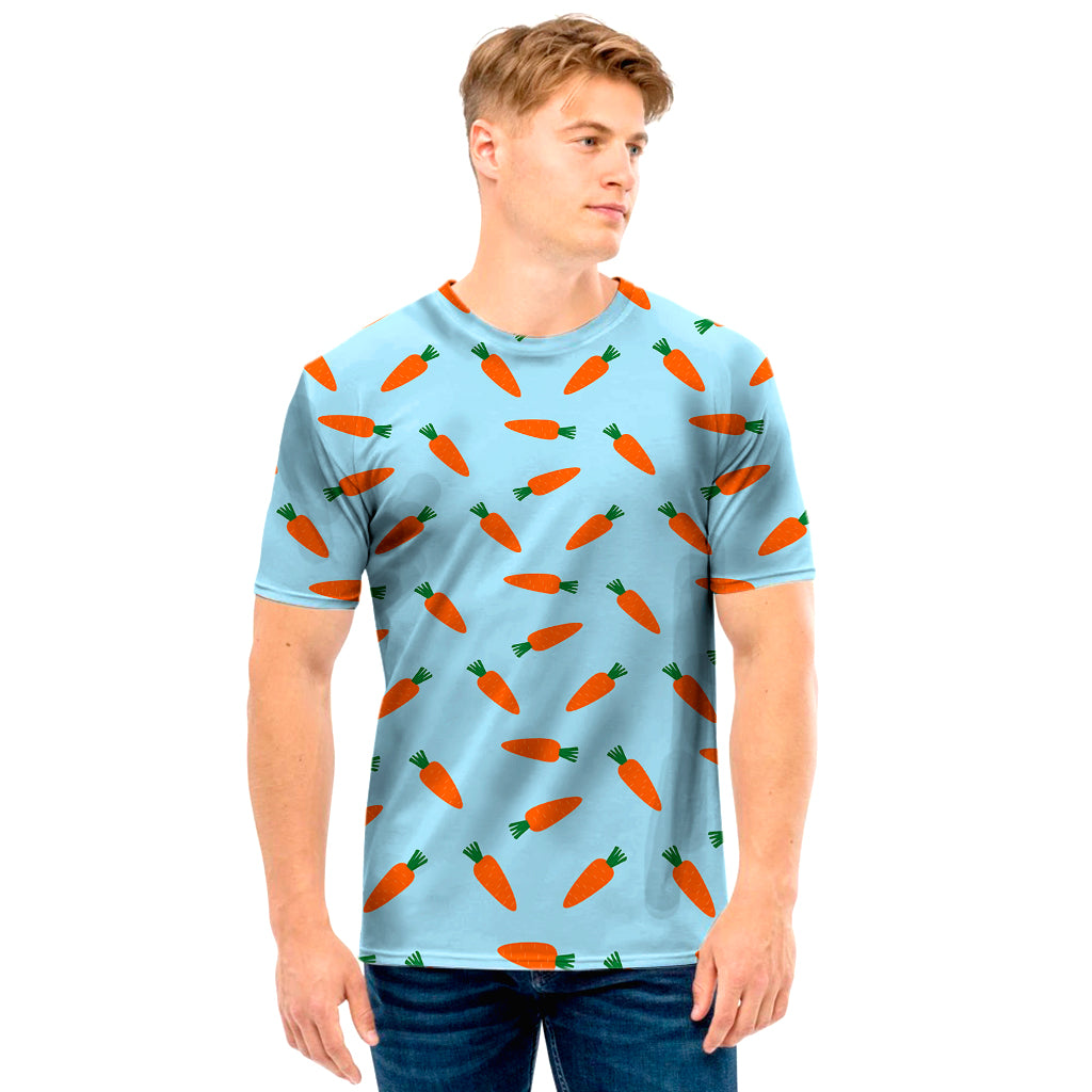 Little Carrot Pattern Print Men's T-Shirt