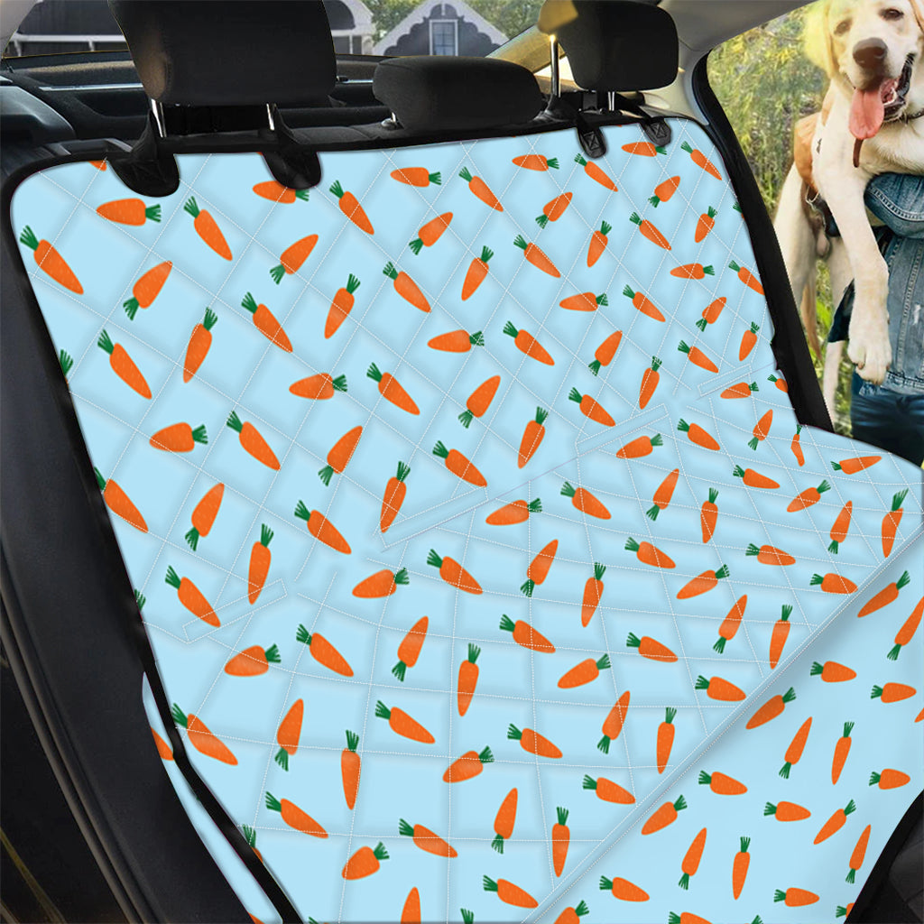Little Carrot Pattern Print Pet Car Back Seat Cover