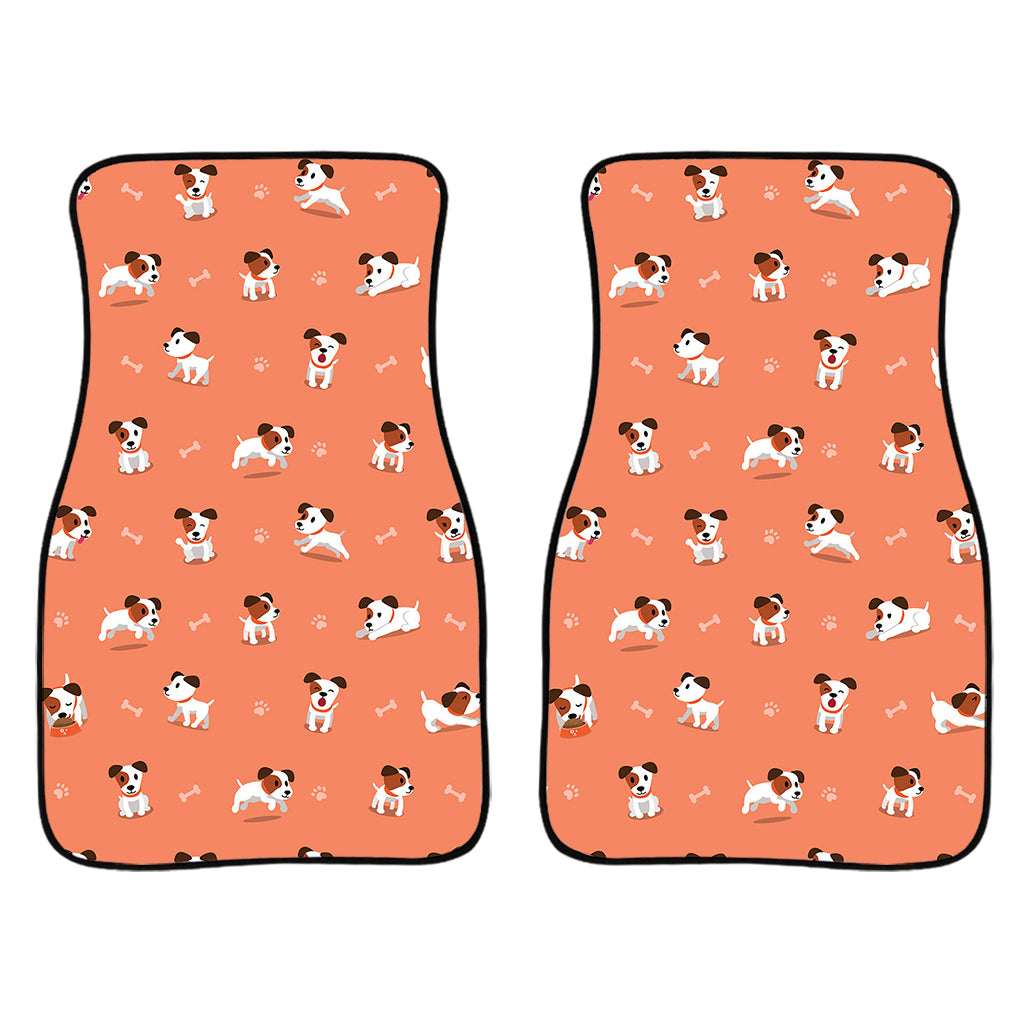 Little Jack Russell Terrier Print Front Car Floor Mats