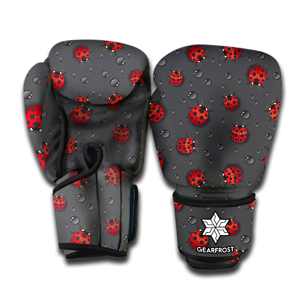 Little Ladybird Pattern Print Boxing Gloves