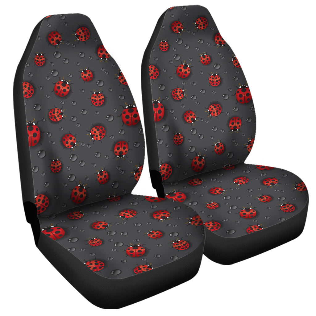 Little Ladybird Pattern Print Universal Fit Car Seat Covers