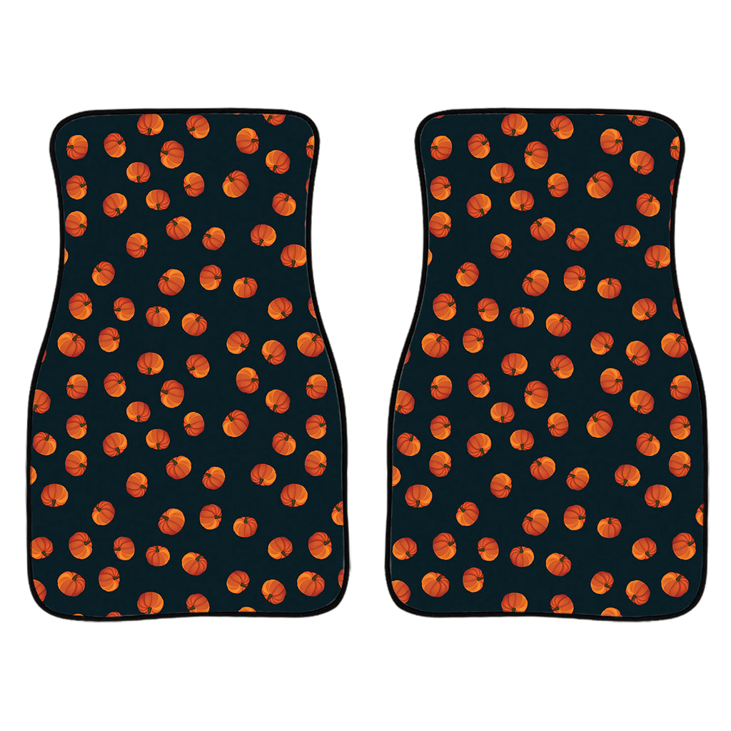 Little Pumpkin Pattern Print Front Car Floor Mats