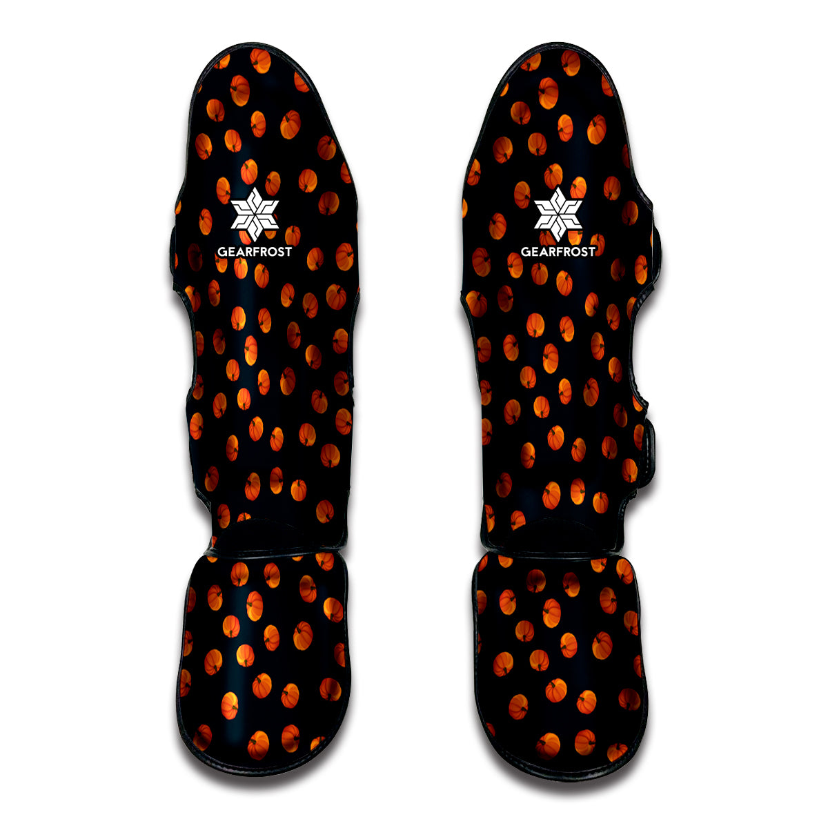 Little Pumpkin Pattern Print Muay Thai Shin Guards