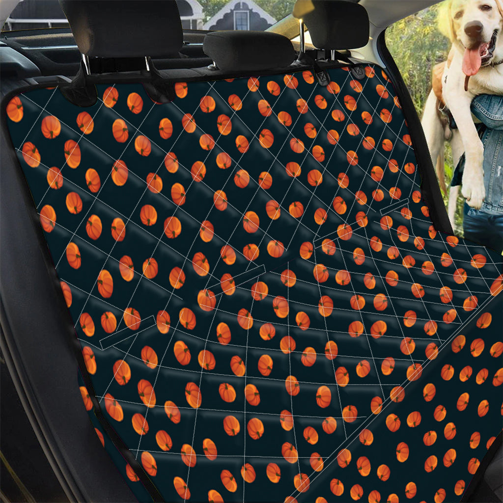 Little Pumpkin Pattern Print Pet Car Back Seat Cover