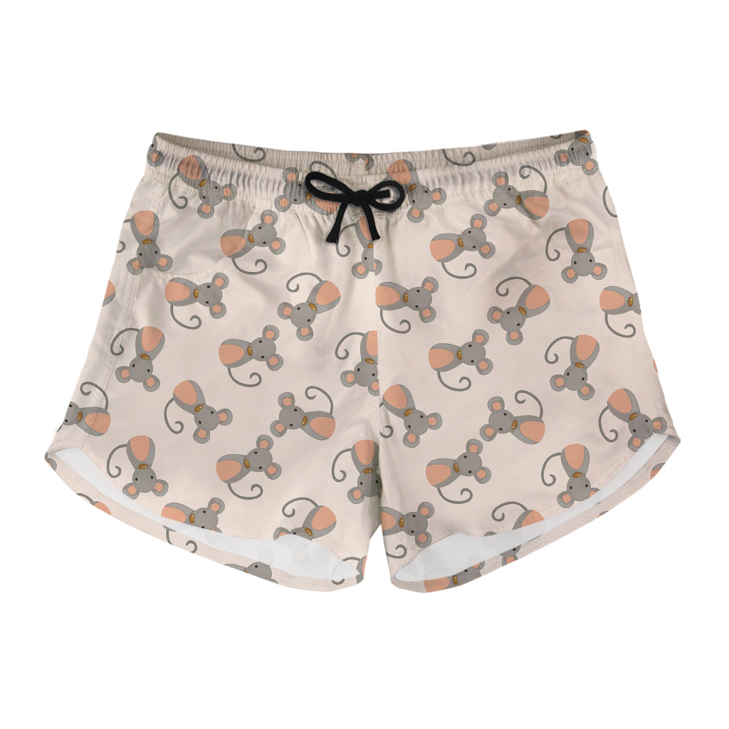 Little Rat Pattern Print Women's Shorts