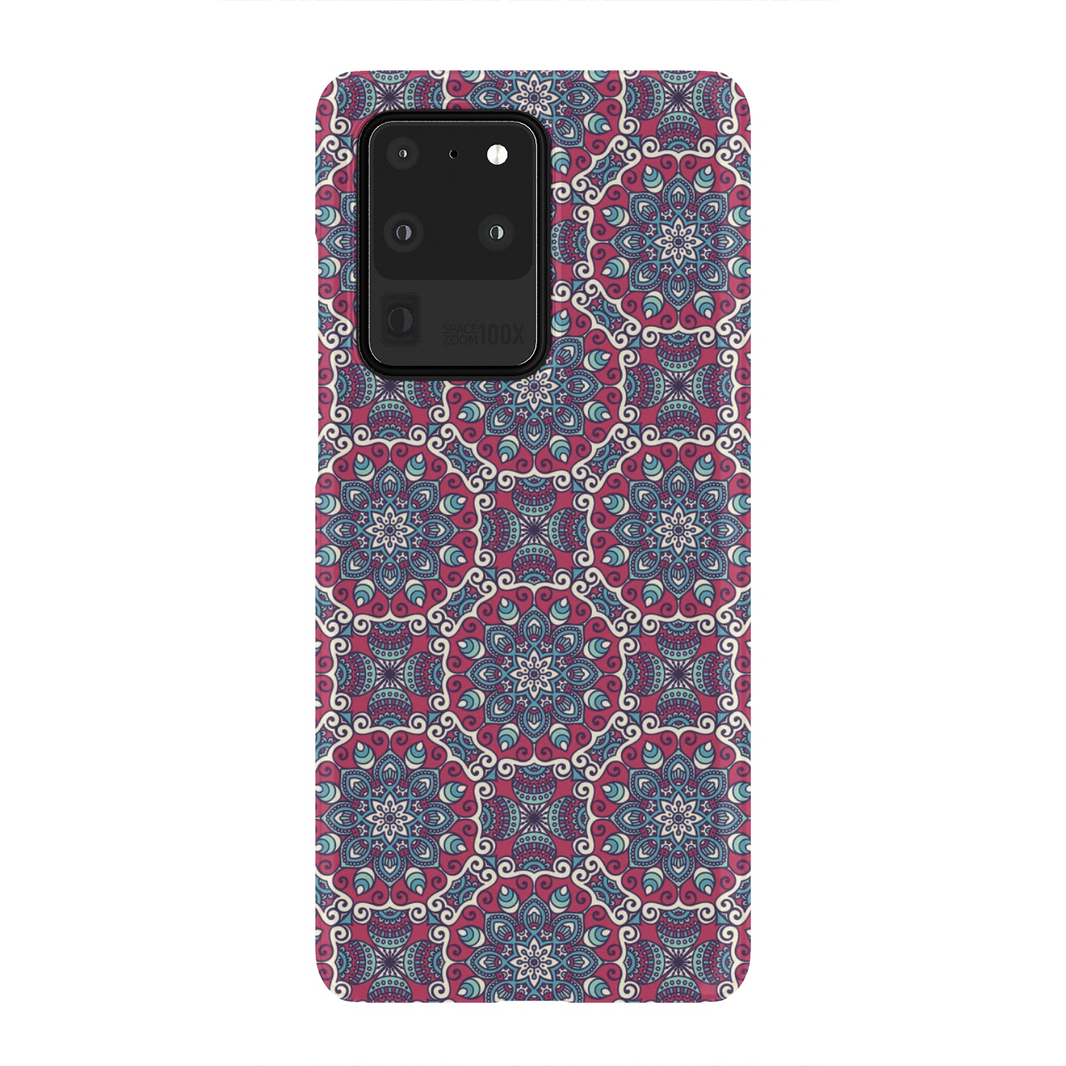 Magenta Mandala Bohemian Pattern Print Phone Case