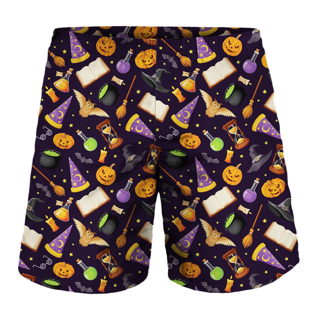 Magic Wizard Pattern Print Men's Shorts