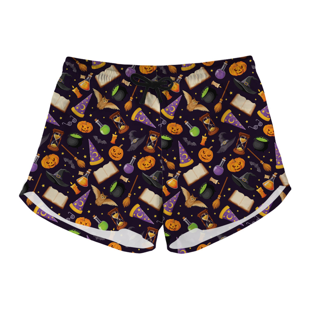 Magic Wizard Pattern Print Women's Shorts