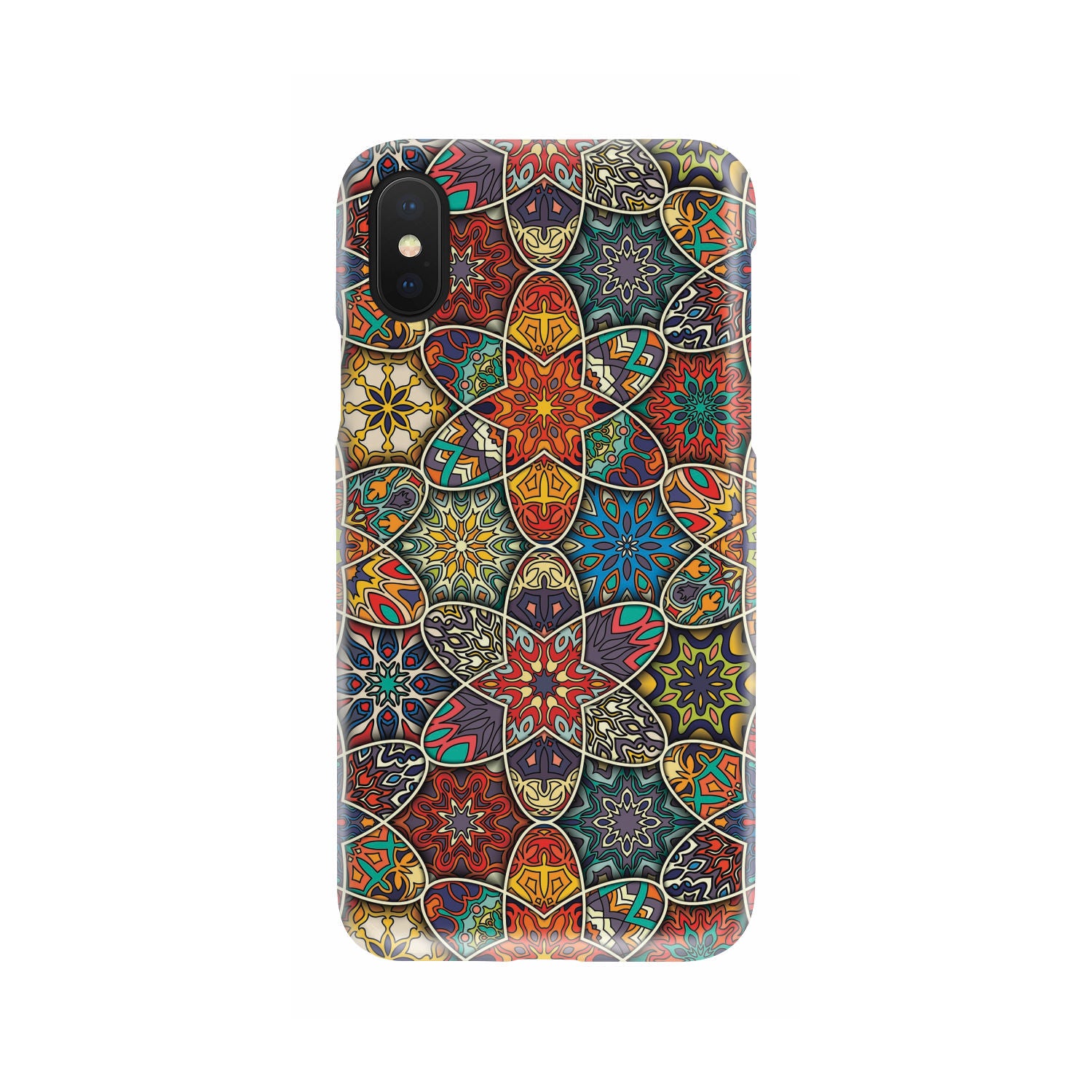 Mandala Star Bohemian Pattern Print Phone Case