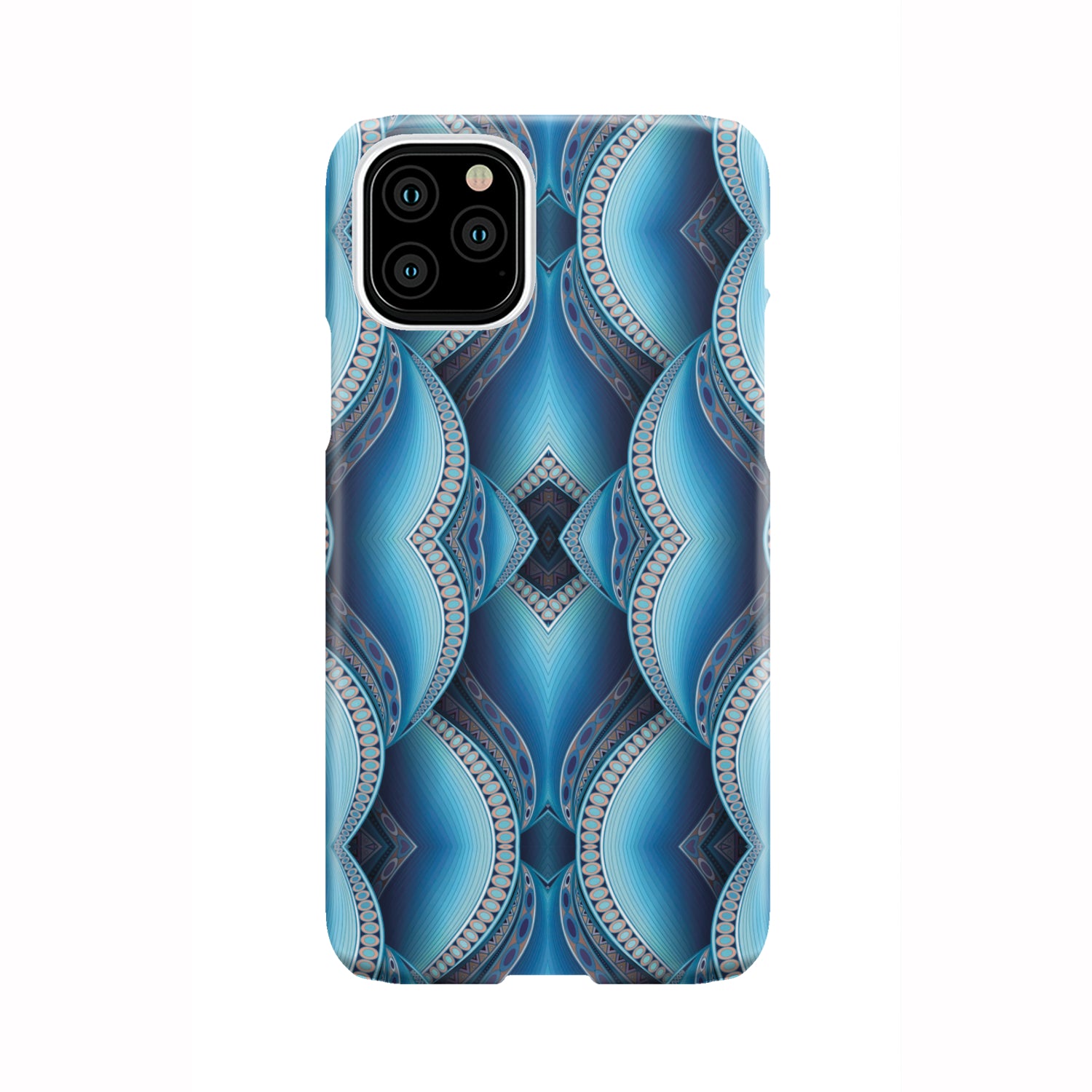 Mandala Waves Bohemian Pattern Print Phone Case