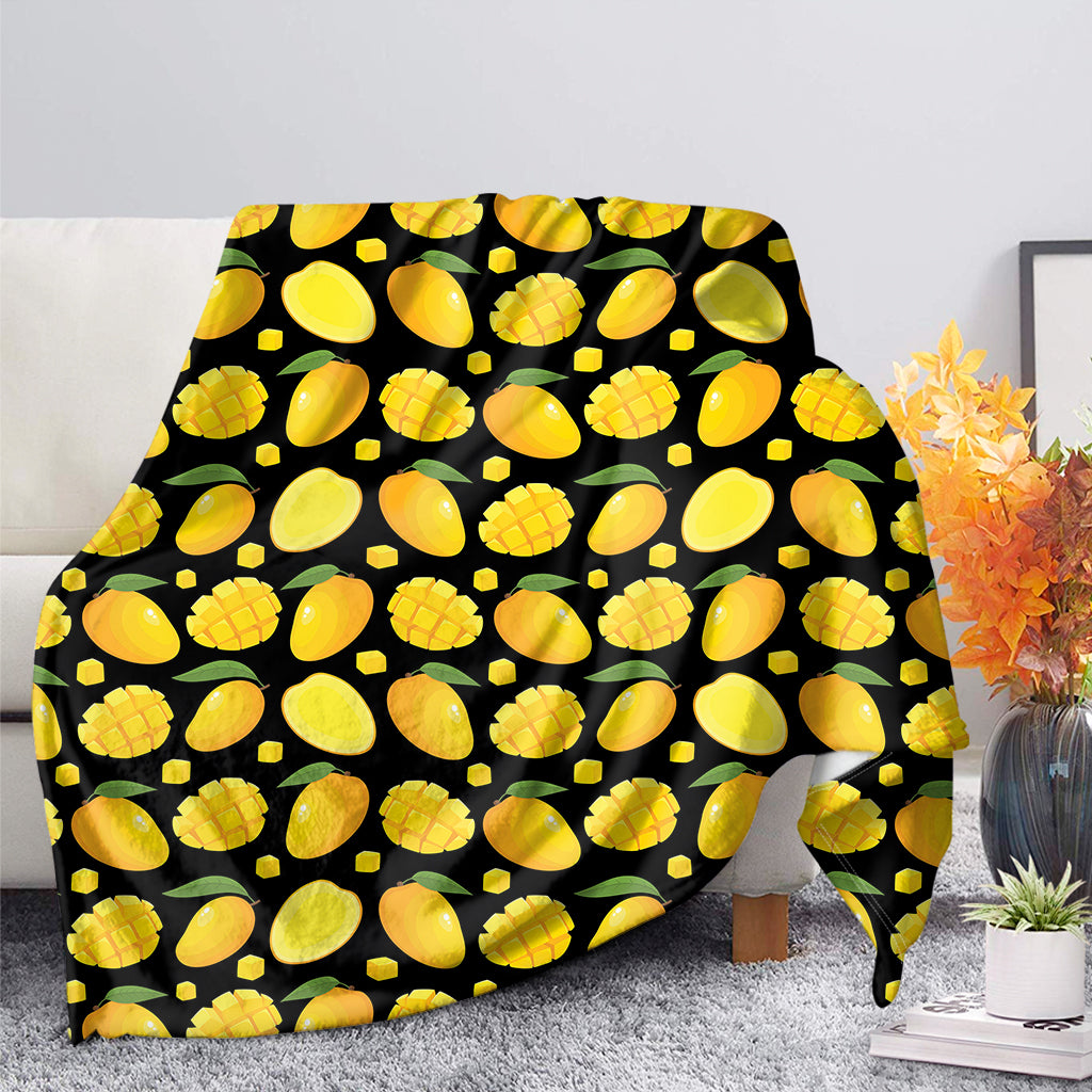 Mango Pattern Print Blanket