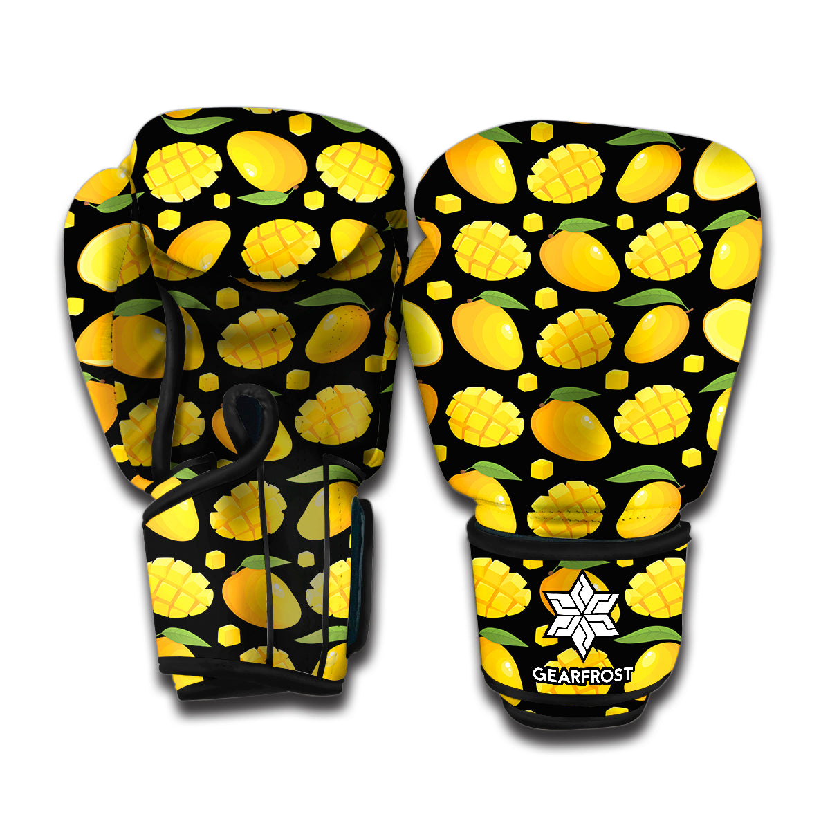 Mango Pattern Print Boxing Gloves