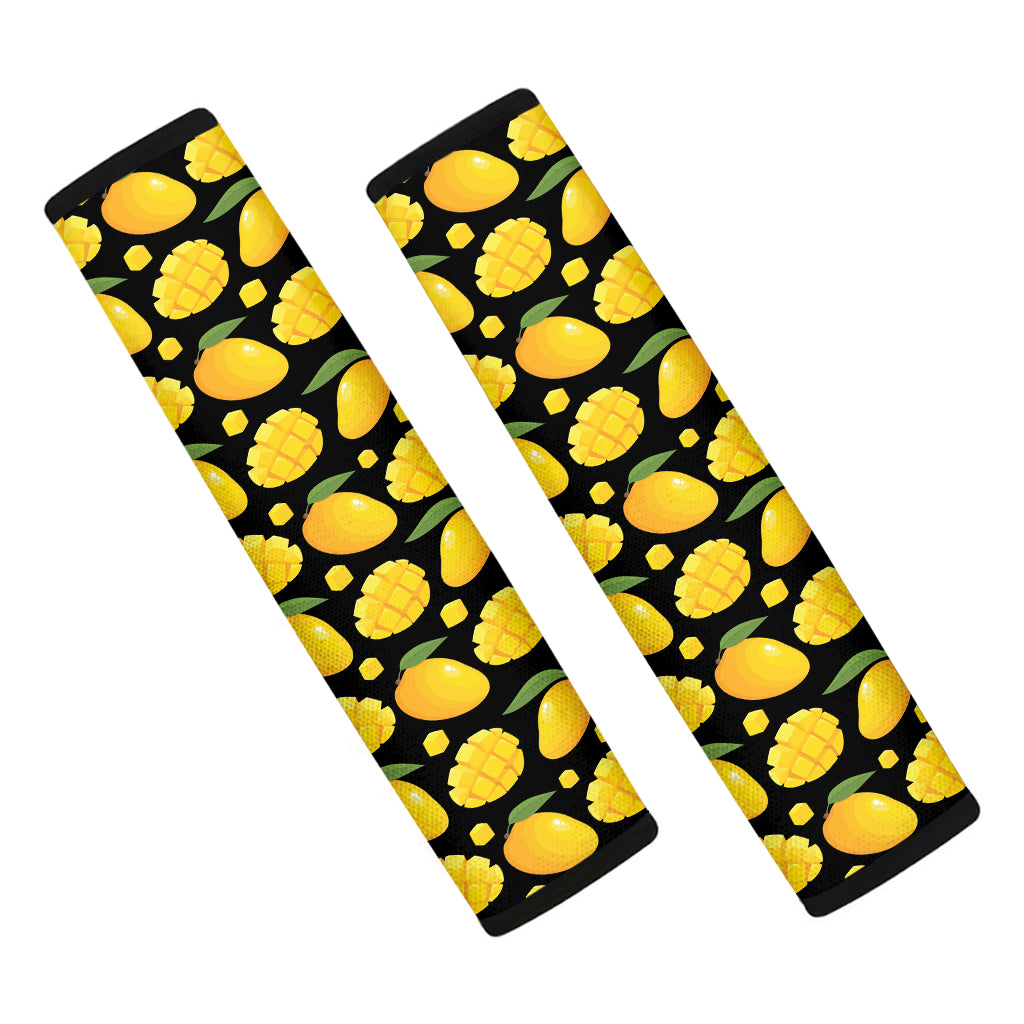 Mango Pattern Print Car Seat Belt Covers