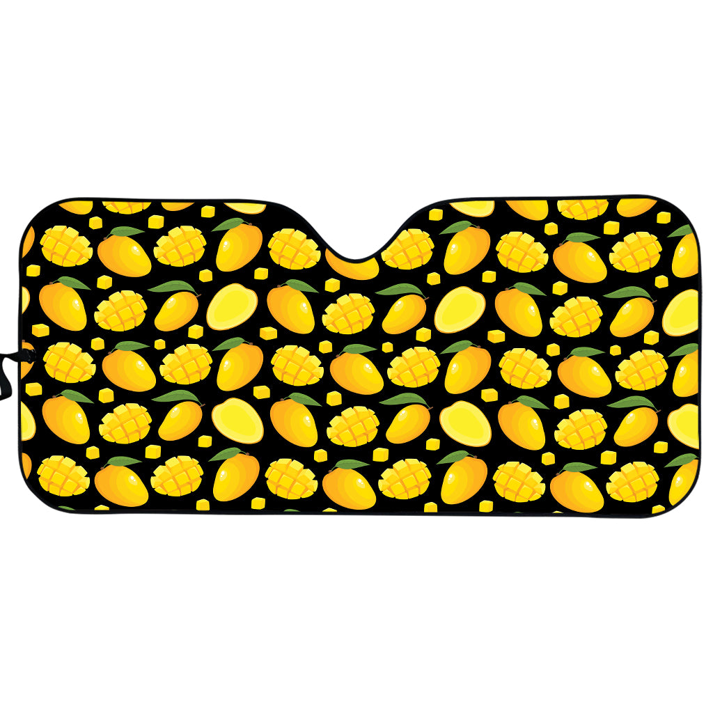 Mango Pattern Print Car Sun Shade