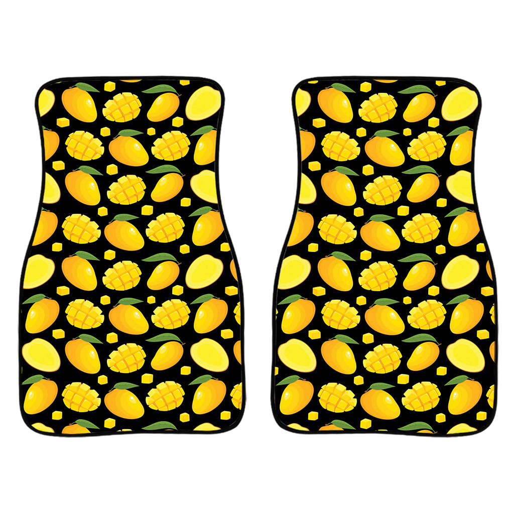 Mango Pattern Print Front Car Floor Mats