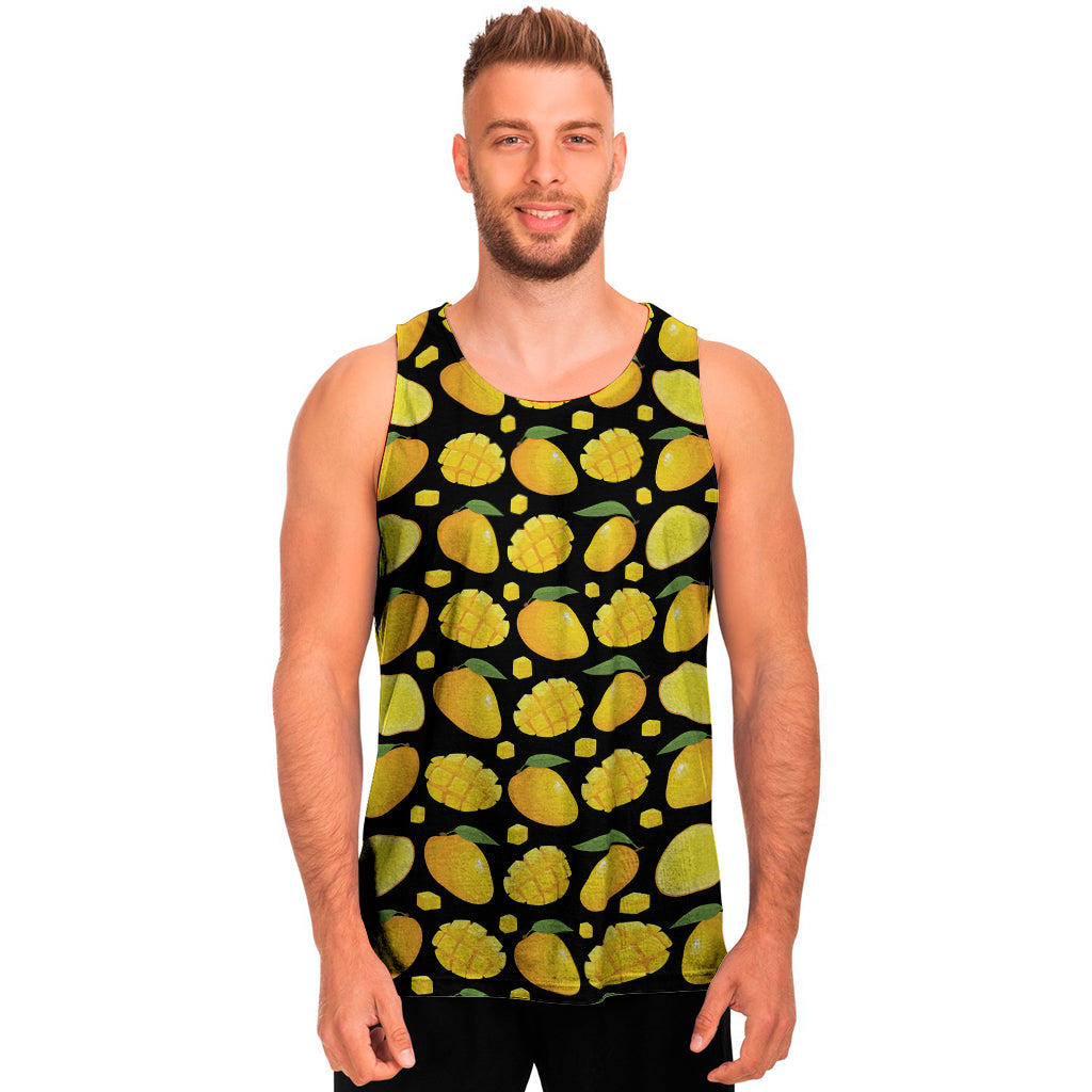 Mango Pattern Print Men's Tank Top