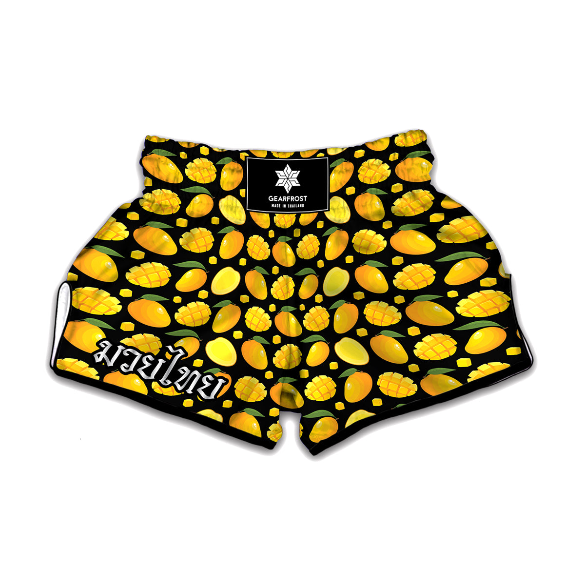 Mango Pattern Print Muay Thai Boxing Shorts