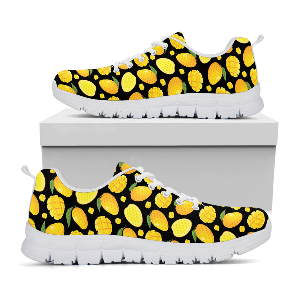 Mango Pattern Print White Sneakers