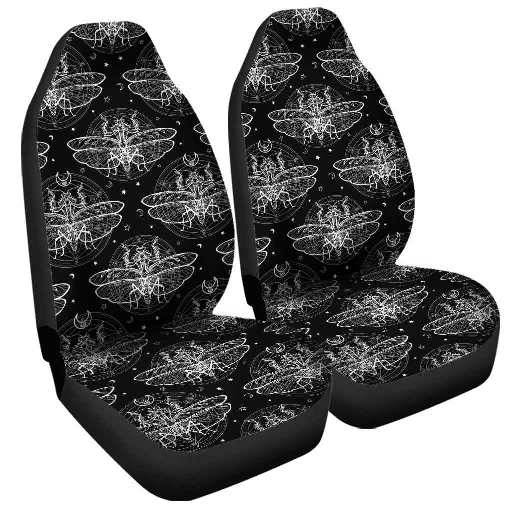 Mantis Spirit Animal Pattern Print Universal Fit Car Seat Covers