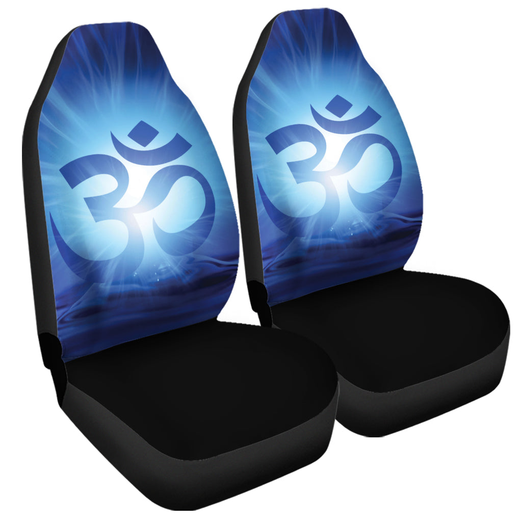 Mantra Om Print Universal Fit Car Seat Covers