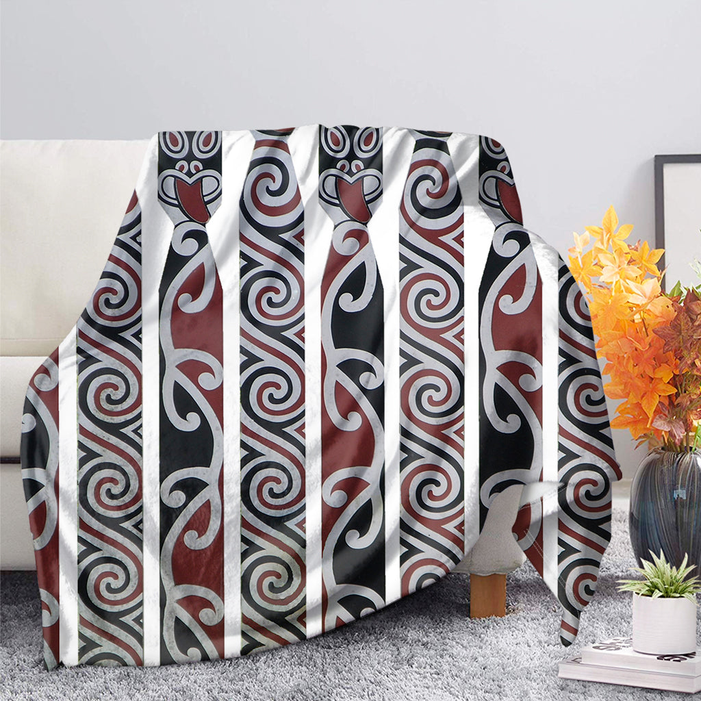 Maori Fence Print Blanket